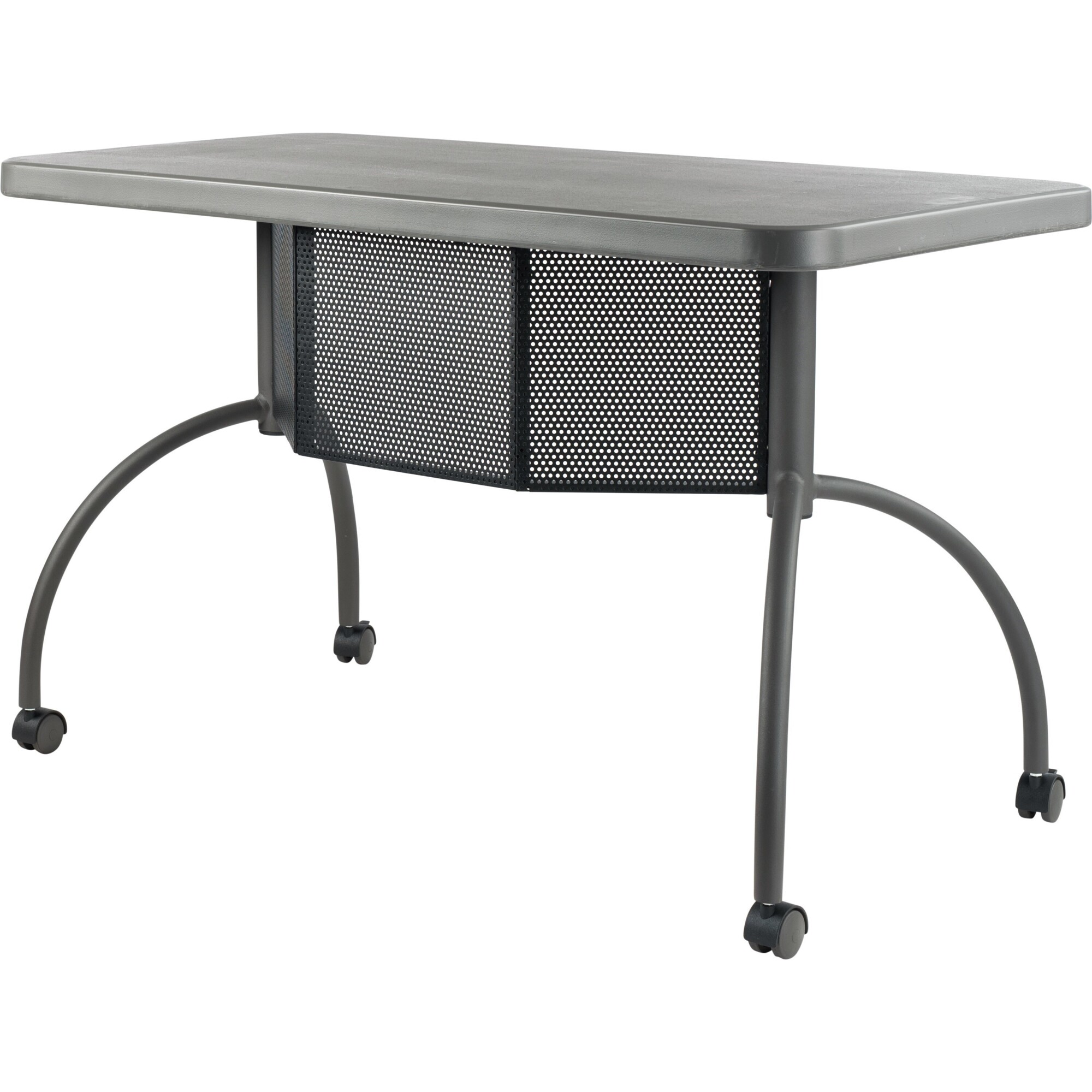 National Public Seating, Teacher's WorkPod Desk, Height 29.5 in, Width 24 in, Length 48 in, Model# TWPD